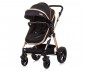 Комбинирана бебешка количка с обръщаща се седалка за деца до 22кг Chipolino Хавана, абанос KKHA02301EB thumb 3