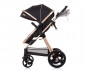 Комбинирана бебешка количка с обръщаща се седалка за деца до 22кг Chipolino Хавана, абанос KKHA02301EB thumb 6