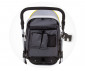 Комбинирана бебешка количка с обръщаща се седалка за деца до 22кг Chipolino Хавана, графит KKHA02302GT thumb 12