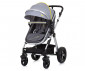 Комбинирана бебешка количка с обръщаща се седалка за деца до 22кг Chipolino Хавана, графит KKHA02302GT thumb 3