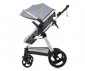 Комбинирана бебешка количка с обръщаща се седалка за деца до 22кг Chipolino Хавана, графит KKHA02302GT thumb 5