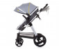 Комбинирана бебешка количка с обръщаща се седалка за деца до 22кг Chipolino Хавана, графит KKHA02302GT thumb 6