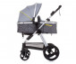 Комбинирана бебешка количка с обръщаща се седалка за деца до 22кг Chipolino Хавана, графит KKHA02302GT thumb 8