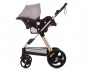 Комбинирана бебешка количка с обръщаща се седалка за деца до 22кг Chipolino Хавана, пясък KKHA02303SA thumb 10