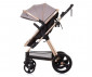 Комбинирана бебешка количка с обръщаща се седалка за деца до 22кг Chipolino Хавана, пясък KKHA02303SA thumb 5