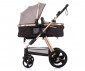 Комбинирана бебешка количка с обръщаща се седалка за деца до 22кг Chipolino Хавана, пясък KKHA02303SA thumb 9