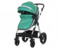 Комбинирана бебешка количка с обръщаща се седалка за деца до 22кг Chipolino Хавана, алое KKHA02304AL thumb 4