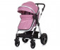 Комбинирана бебешка количка с обръщаща се седалка за деца до 22кг Chipolino Хавана, розова вода KKHA02305RW thumb 4