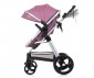 Комбинирана бебешка количка с обръщаща се седалка за деца до 22кг Chipolino Хавана, розова вода KKHA02305RW thumb 6
