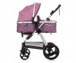 Комбинирана бебешка количка с обръщаща се седалка за деца до 22кг Chipolino Хавана, розова вода KKHA02305RW thumb 8