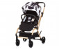 Сгъваема лятна бебешка количка за новородени с тегло до 22 кг. с обръщаща се седалка Chipolino Twister 360°, черно/бяла LKTW02301BW thumb 2