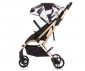 Сгъваема лятна бебешка количка за новородени с тегло до 22 кг. с обръщаща се седалка Chipolino Twister 360°, черно/бяла LKTW02301BW thumb 3
