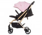 Сгъваема лятна бебешка количка за новородени с тегло до 22 кг. с обръщаща се седалка Chipolino Twister 360°, розова вода LKTW02303RW thumb 4