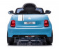 Акумулаторна кола с родителски контрол Chipolino FIAT 500, синя ELKFIAT23BL thumb 5