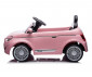 Акумулаторна кола с родителски контрол Chipolino FIAT 500, розова ELKFIAT23PI thumb 3