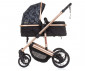 Комбинирана бебешка количка с обръщаща се седалка за деца до 22кг Chipolino Енигма, абанос KKEN02301EB thumb 3