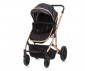 Комбинирана бебешка количка с обръщаща се седалка за деца до 22кг Chipolino Енигма, абанос KKEN02301EB thumb 5