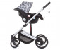 Комбинирана бебешка количка с обръщаща се седалка за деца до 22кг Chipolino Енигма, глетчер KKEN02302GL thumb 10