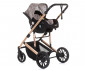 Комбинирана бебешка количка с обръщаща се седалка за деца до 22кг Chipolino Енигма, пясък KKEN02303SA thumb 11