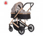 Комбинирана бебешка количка с обръщаща се седалка за деца до 22кг Chipolino Енигма, пясък KKEN02303SA thumb 2