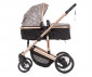 Комбинирана бебешка количка с обръщаща се седалка за деца до 22кг Chipolino Енигма, пясък KKEN02303SA thumb 4
