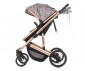 Комбинирана бебешка количка с обръщаща се седалка за деца до 22кг Chipolino Енигма, пясък KKEN02303SA thumb 7