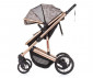 Комбинирана бебешка количка с обръщаща се седалка за деца до 22кг Chipolino Енигма, пясък KKEN02303SA thumb 8