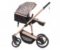 Комбинирана бебешка количка с обръщаща се седалка за деца до 22кг Chipolino Енигма, пясък KKEN02303SA thumb 9