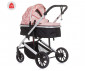 Комбинирана бебешка количка с обръщаща се седалка за деца до 22кг Chipolino Енигма, розова KKEN02305RW thumb 2