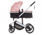 Комбинирана бебешка количка с обръщаща се седалка за деца до 22кг Chipolino Енигма, розова KKEN02305RW thumb 3