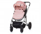 Комбинирана бебешка количка с обръщаща се седалка за деца до 22кг Chipolino Енигма, розова KKEN02305RW thumb 6