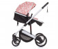 Комбинирана бебешка количка с обръщаща се седалка за деца до 22кг Chipolino Енигма, розова KKEN02305RW thumb 9