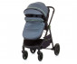Комбинирана бебешка количка с обръщаща се седалка за деца до 22кг Chipolino Misty, графит KKMT02302GT thumb 4