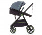 Комбинирана бебешка количка с обръщаща се седалка за деца до 22кг Chipolino Misty, графит KKMT02302GT thumb 6