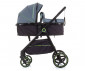 Комбинирана бебешка количка с обръщаща се седалка за деца до 22кг Chipolino Misty, графит KKMT02302GT thumb 7