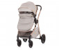 Комбинирана бебешка количка с обръщаща се седалка за деца до 22кг Chipolino Misty, пясък KKMT02303SA thumb 4