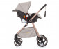Комбинирана бебешка количка с обръщаща се седалка за деца до 22кг Chipolino Misty, пясък KKMT02303SA thumb 8