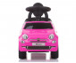 Детска музикална количка за яздене и бутане с крачета Chipolino Фиат 500, розова ROCFT0184PI thumb 2