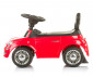 Детска музикална количка за яздене и бутане с крачета Chipolino Фиат 500, червена ROCFT0182RE thumb 3