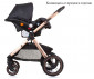 Комбинирана бебешка количка с обръщаща се седалка за деца до 22кг Chipolino Аспен, абанос KKAS02301EB thumb 11