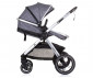 Комбинирана бебешка количка с обръщаща се седалка за деца до 22кг Chipolino Аспен, графит KKAS02302GT thumb 10