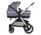 Комбинирана бебешка количка с обръщаща се седалка за деца до 22кг Chipolino Аспен, графит KKAS02302GT thumb 3