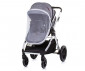 Комбинирана бебешка количка с обръщаща се седалка за деца до 22кг Chipolino Аспен, графит KKAS02302GT thumb 7