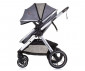 Комбинирана бебешка количка с обръщаща се седалка за деца до 22кг Chipolino Аспен, графит KKAS02302GT thumb 9