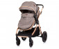 Комбинирана бебешка количка с обръщаща се седалка за деца до 22кг Chipolino Аспен, пясък KKAS02303SA thumb 6