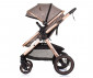 Комбинирана бебешка количка с обръщаща се седалка за деца до 22кг Chipolino Аспен, пясък KKAS02303SA thumb 8