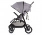 Комбинирана бебешка количка за близнаци до 15кг всяко Chipolino Top Stars, графит KBTP02302GT thumb 4