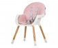 Детски стол за хранене 2в1 Chipolino Rio, розова вода STHRI02306RW thumb 4