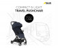 Сгъваема и преносима лятна бебешка количка за новородени с тегло до 25кг Hauck Travel N Care, тъмно синя 160169 thumb 2