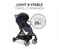 Сгъваема и преносима лятна бебешка количка за новородени с тегло до 25кг Hauck Travel N Care, тъмно синя 160169 thumb 3